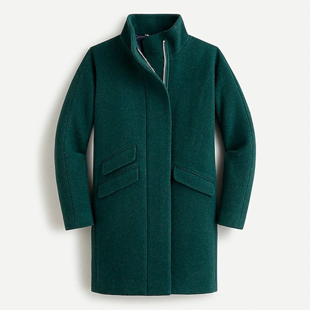 J. Crew Cocoon coat Italian stadium-cloth wool Thinsulate size 2